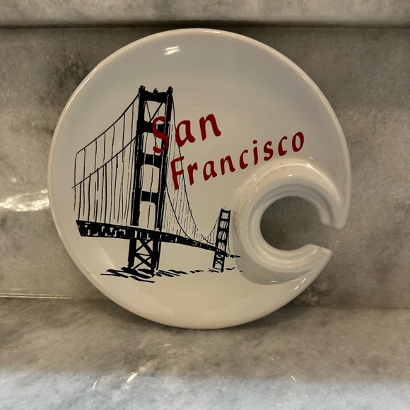 Wine Holder and Snack Plate - Picture 4 of 5